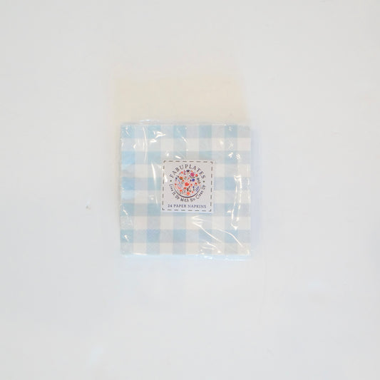 Gingham 24ct Cocktail Napkins