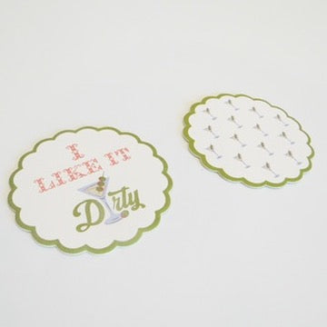 Cocktail First Paper Coaster