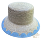 Blue Scallop Bucket Hat: Medium