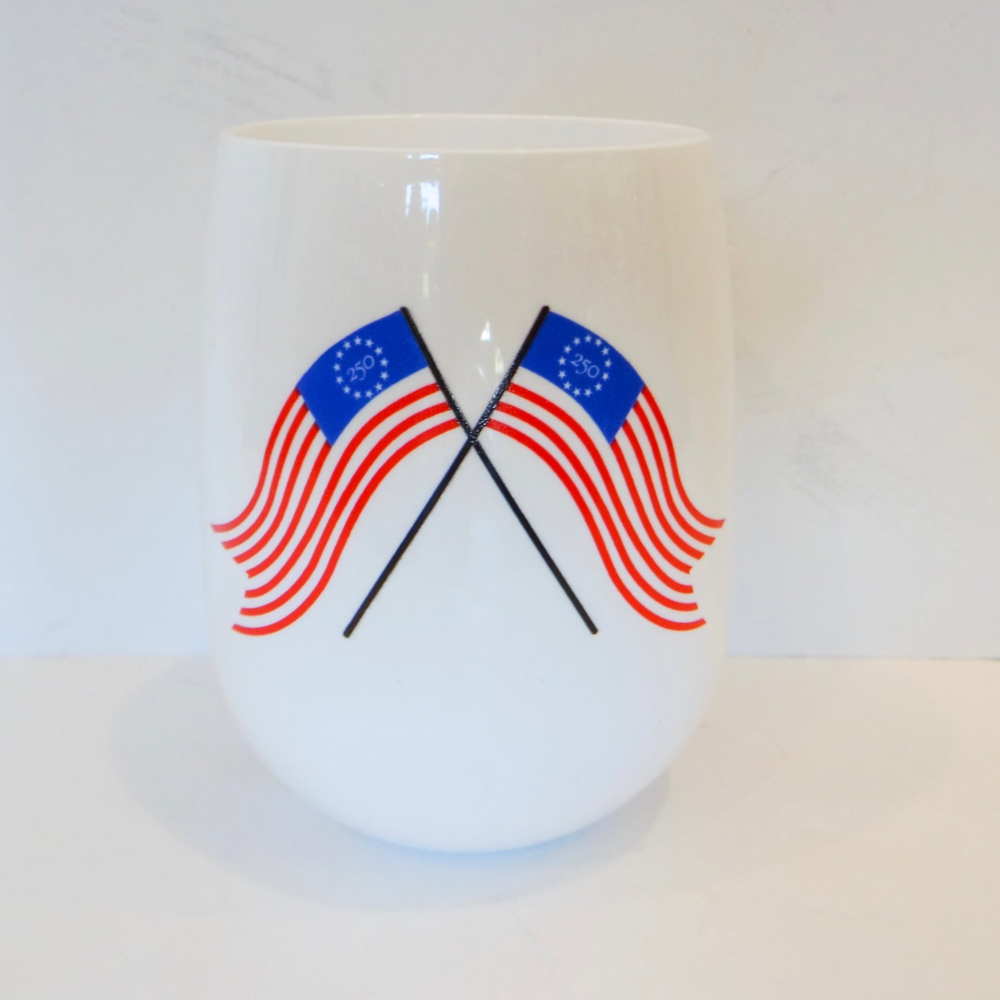 America 250 Wine Glass