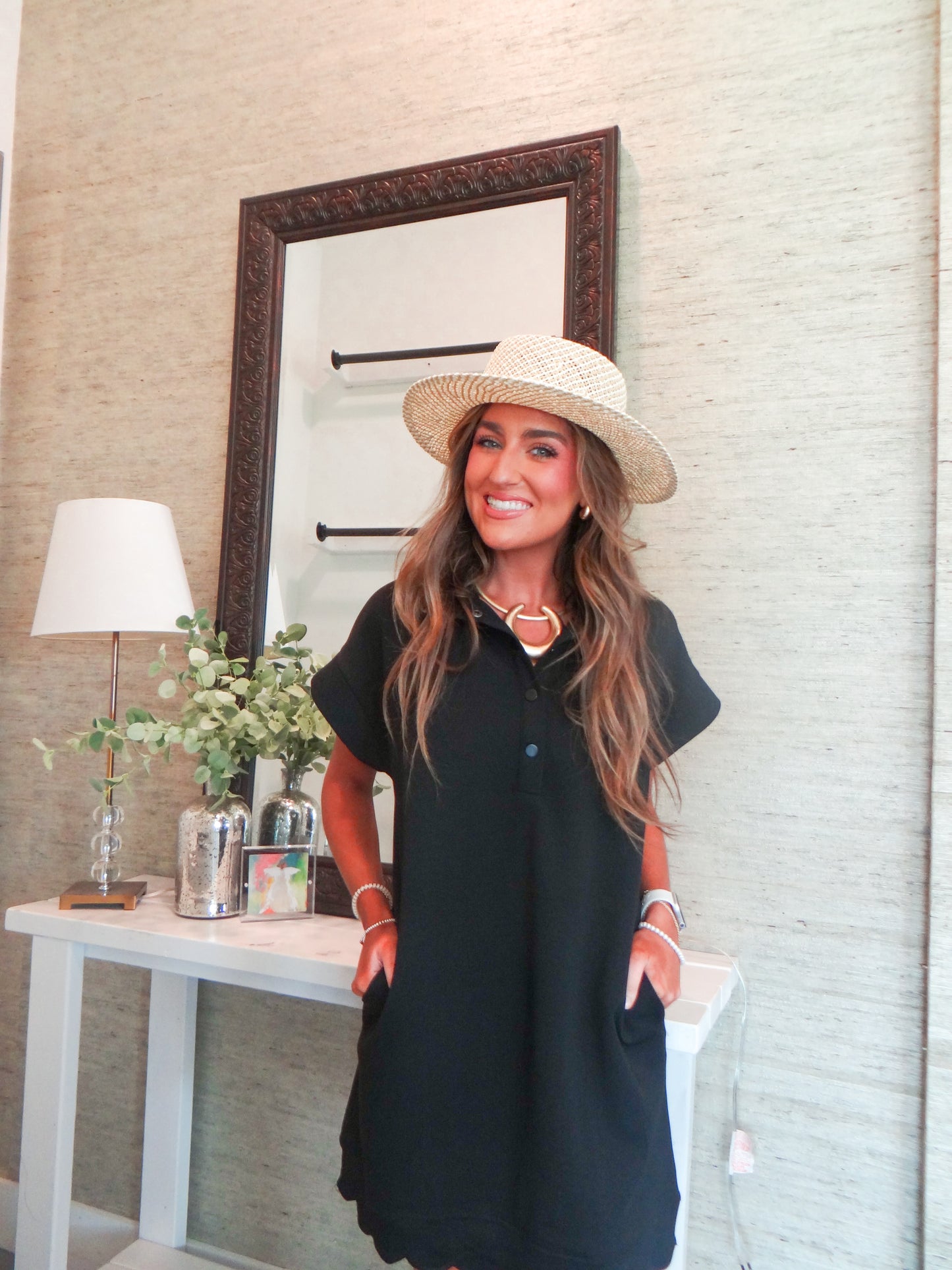 Ella Scallop Dress