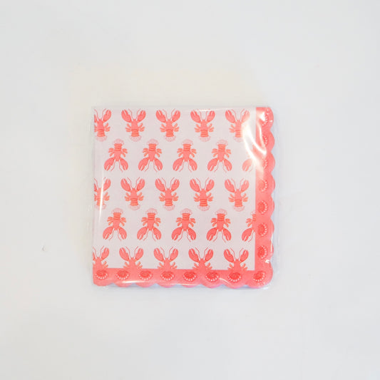 Lobster Bay Cocktail Napkin
