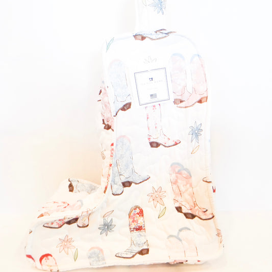 Daisy Boots Patchwork Boot Bag