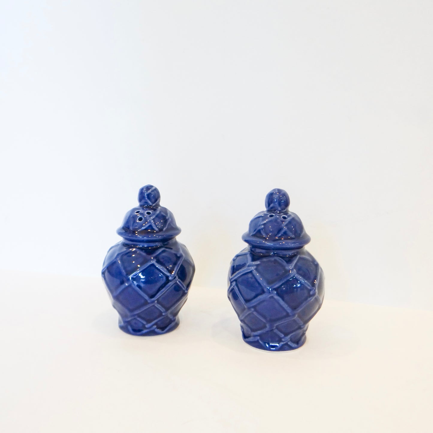 Blue Ginger Jar S&P Shakers