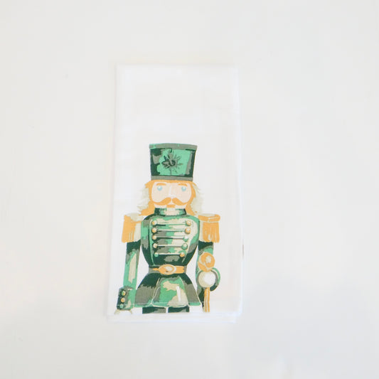 Watercolor Nutcracker Hand Towel