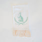 Laurel Wreath Bunny Hand Towel