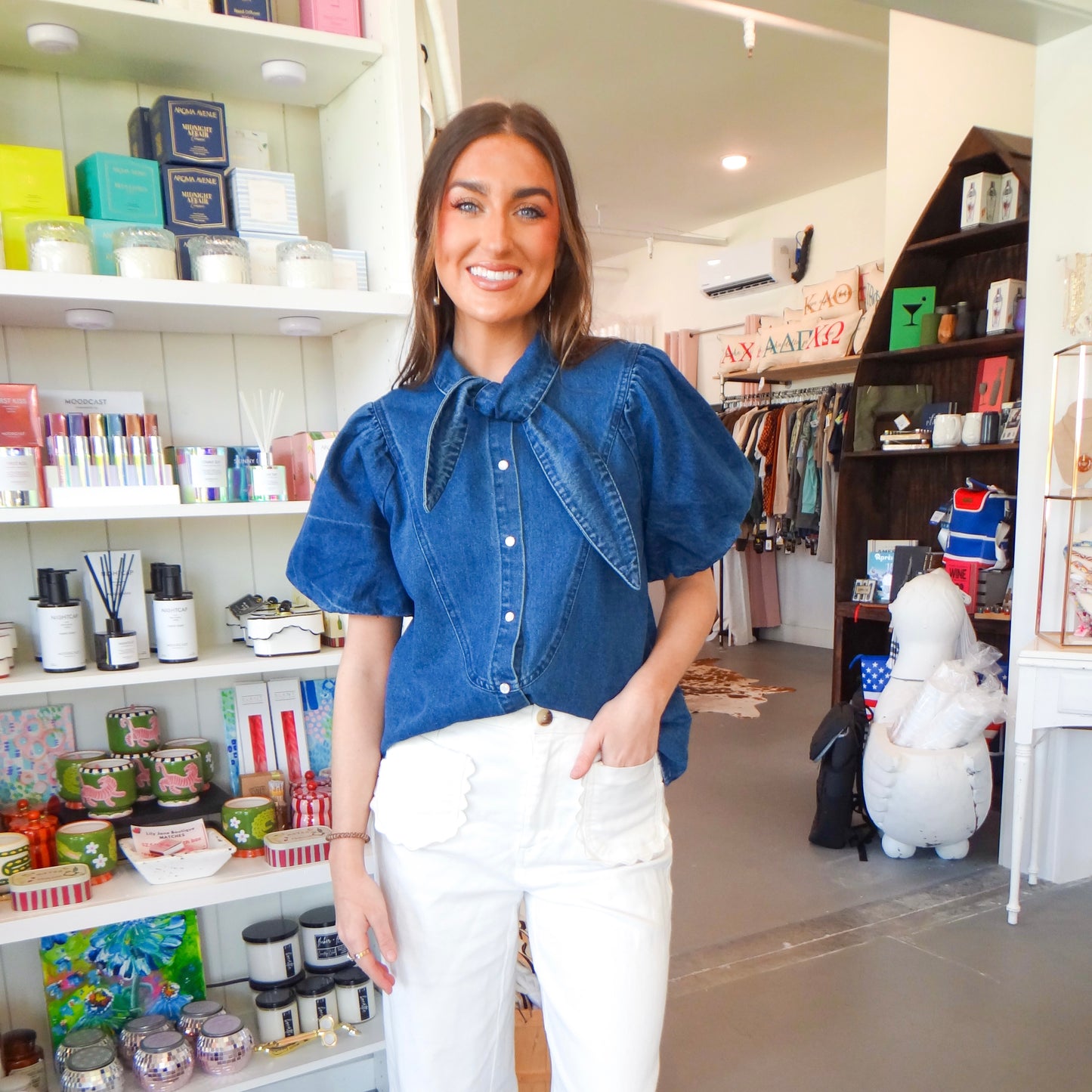 Blue Belle Top
