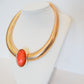 Amber Stone Necklace