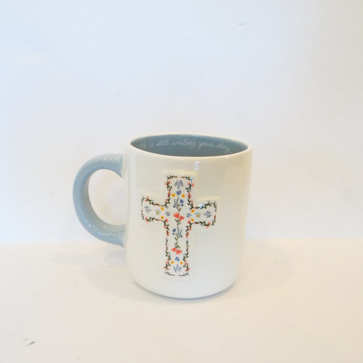 He is Still Writing Your Story Mug