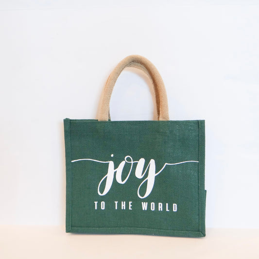 Joy Script Gift Tote