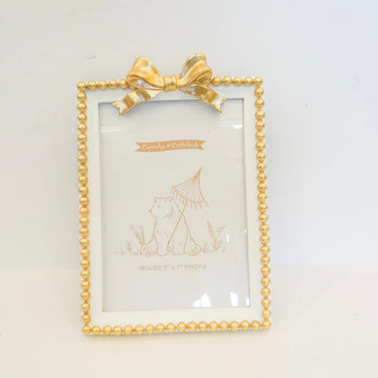 Golden Bow Frame 5x7