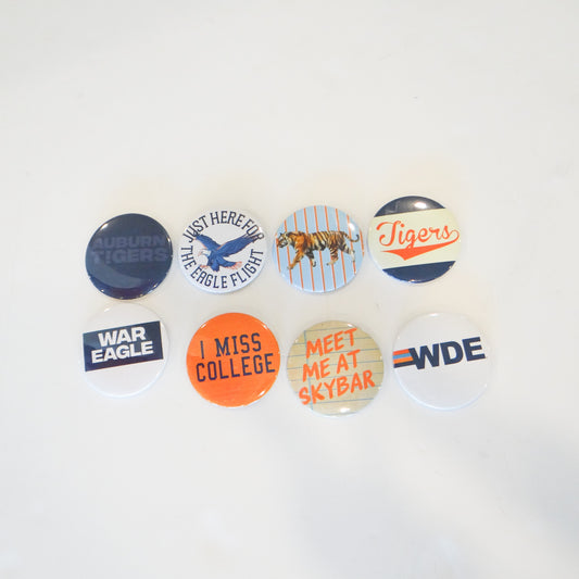Auburn 3" Game Day Buttons