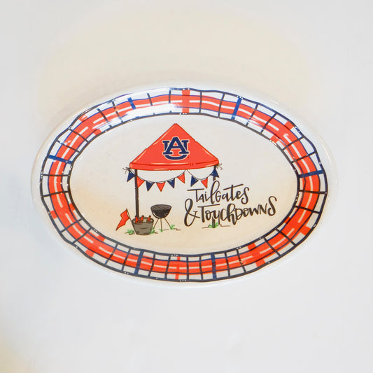 Auburn Tailgates and Touchdowns Tray