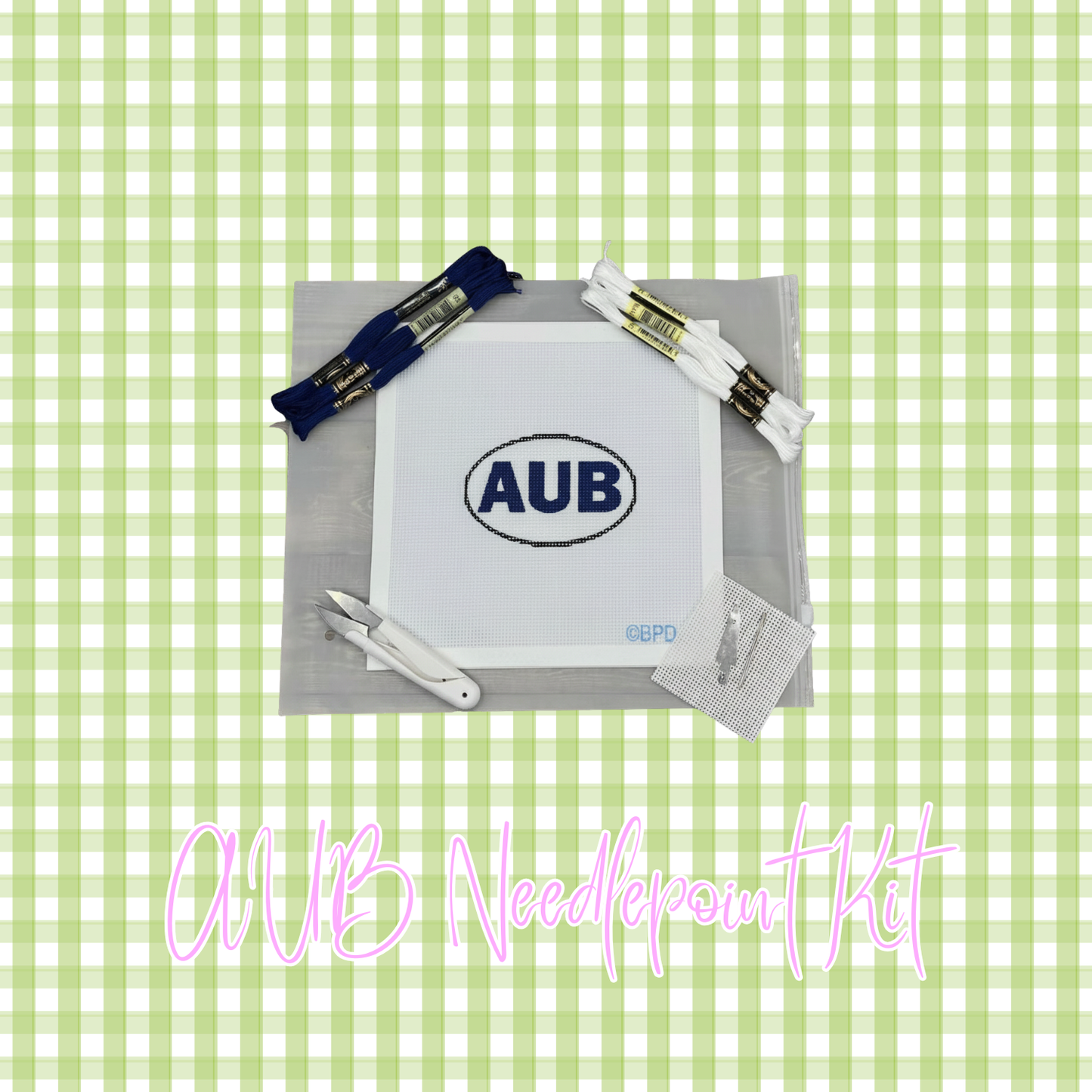 AUB Needlepoint Kit