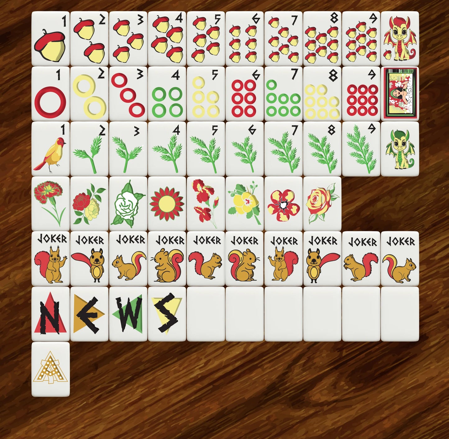 Sorority Mahjong Tiles