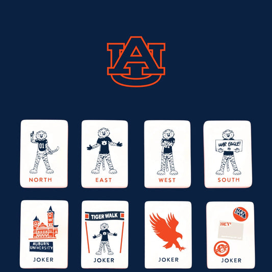 PREORDER Auburn University Mahjong Tiles