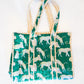 Chloe Tiger Quilted Tote Bag