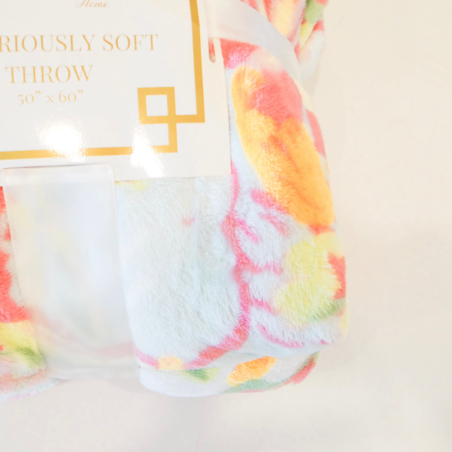 Summer Bouquet Throw Blanket