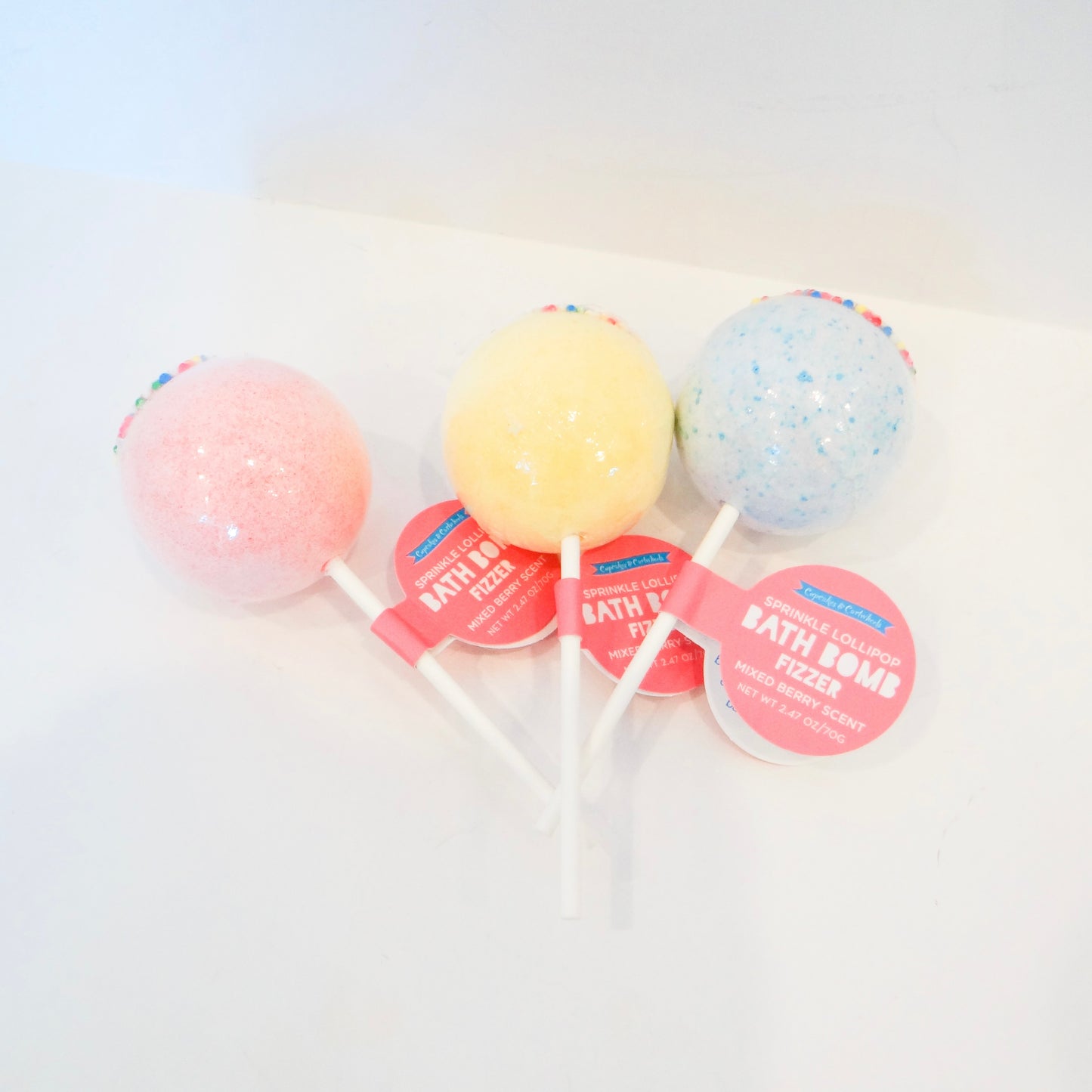 Cake Pop Bath Fizzers
