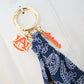 Auburn Bandana Bag Charm