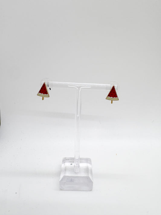 Watermelon on a Stick Studs