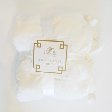 Cozy Pom Pom Throw Blanket