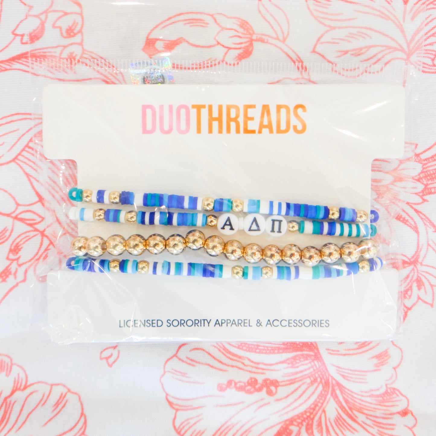 Sorority Beaded Stack Bracelet Set