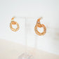 Twisted Gold Hoop