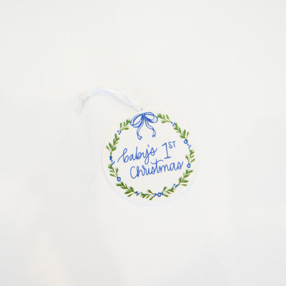 Baby's First Christmas Ornament