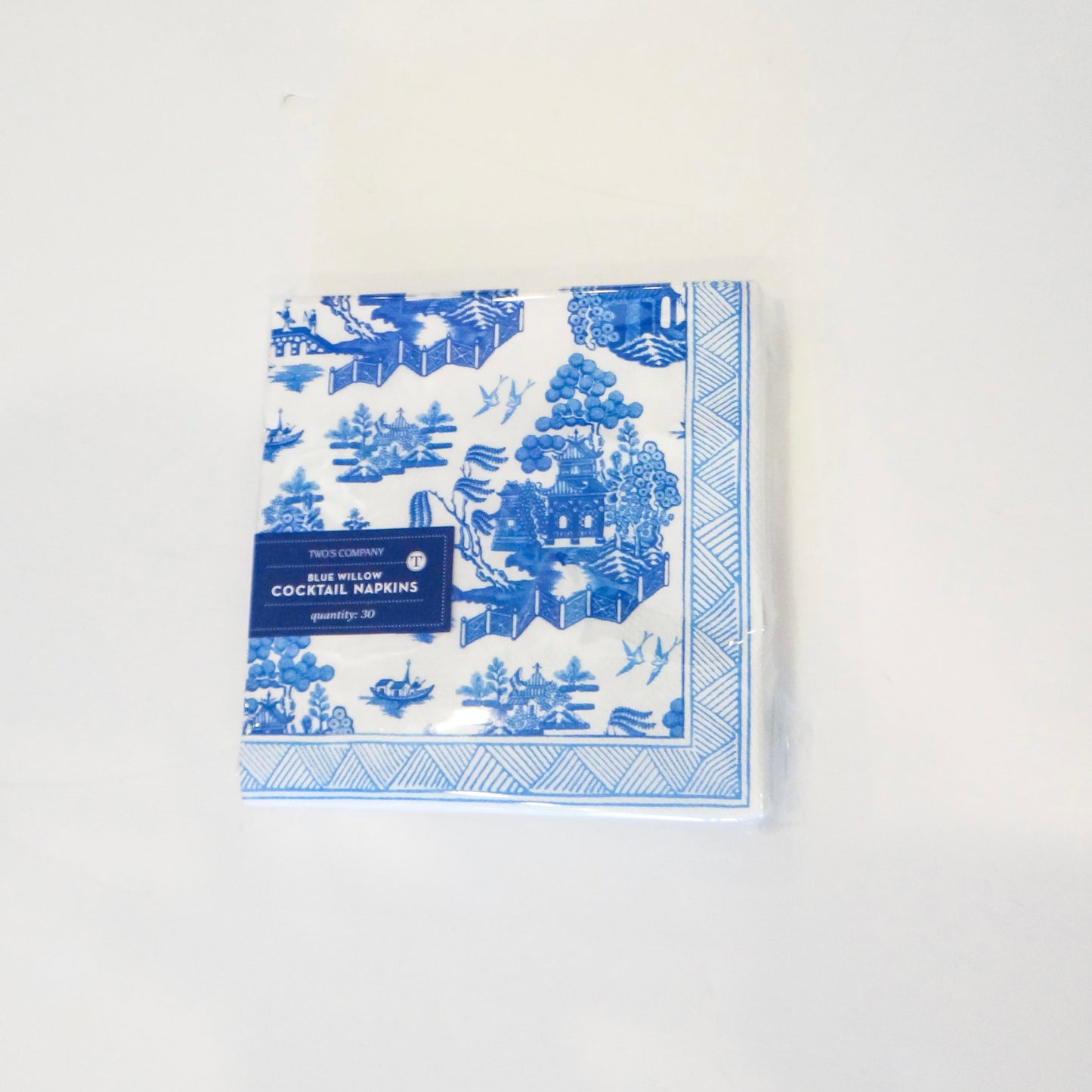 Blue Willow Paper Napkins