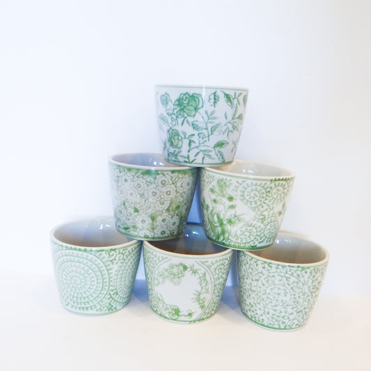 Green Cachepots
