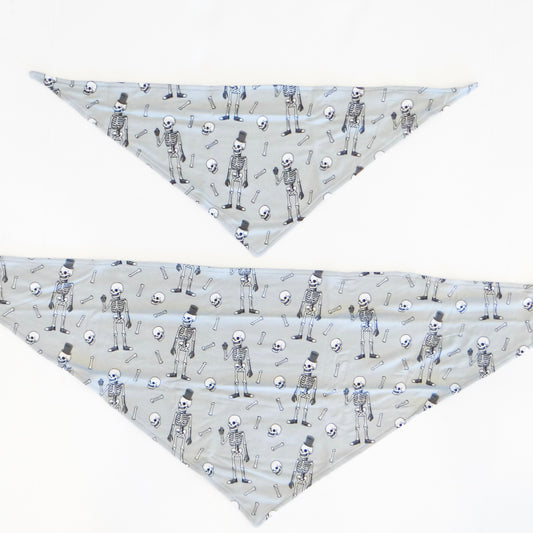 Bad to the Bone Dog Bandana