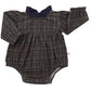 Girls Cabin Cozy Long Sleeve Ruffle Collar Bubble