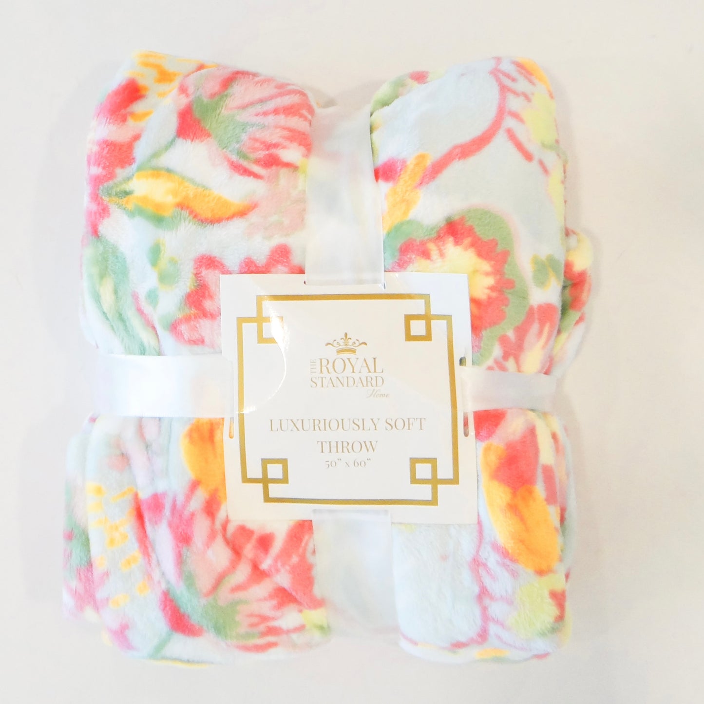 Summer Bouquet Throw Blanket