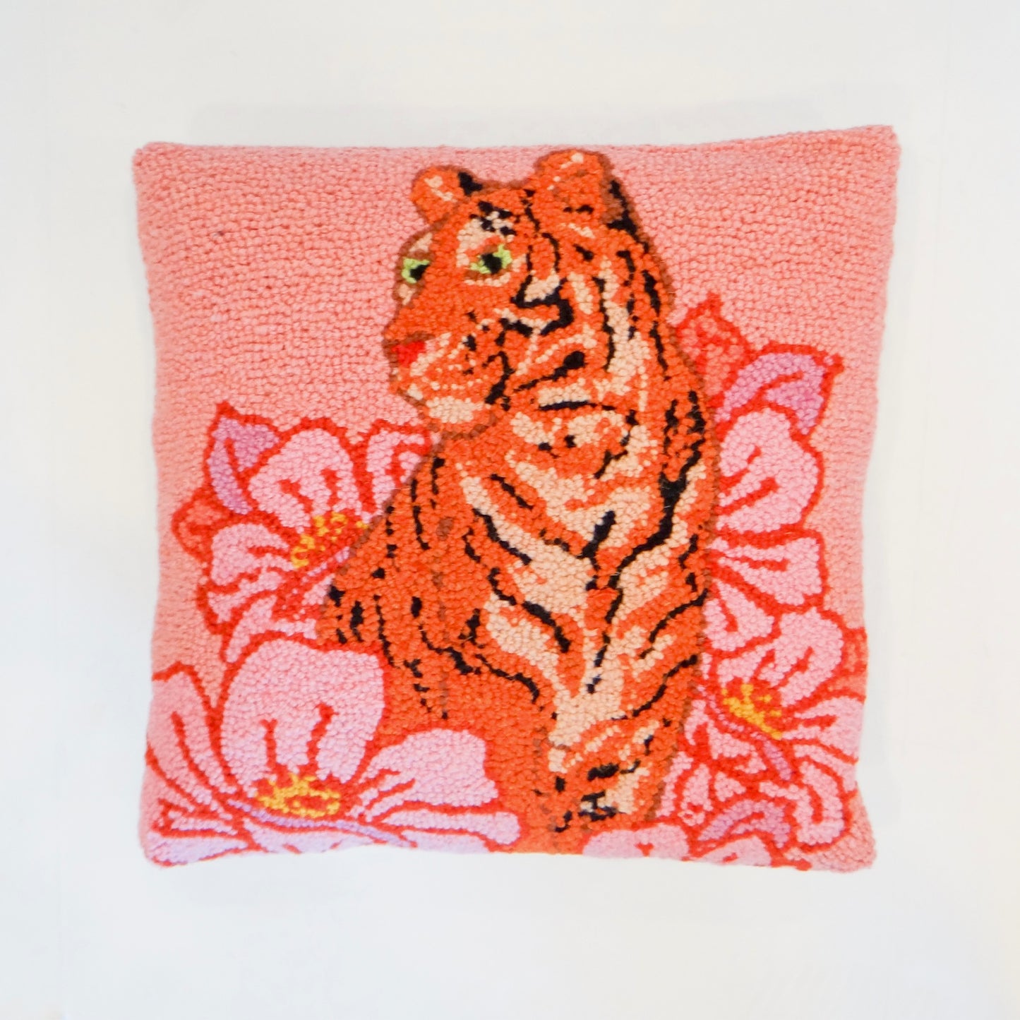 Hook and Needlepoint Pillows