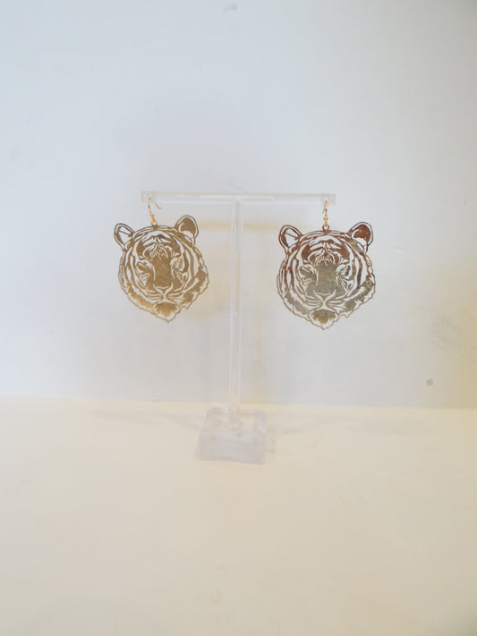 Tiger Filigree Earrings