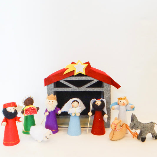 Felt Nativity Set
