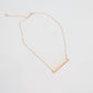 Gold Bar Necklace