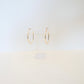 Abstract Gold Hoops