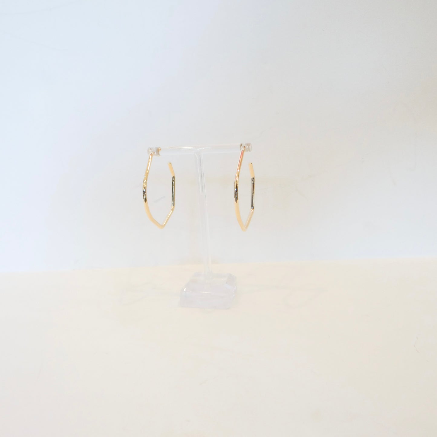 Abstract Gold Hoops