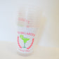 Margarita Social Club Frosted Cups
