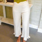 Ruffle Hem Pants