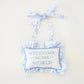 Welcome to the World Ruffle Pillow