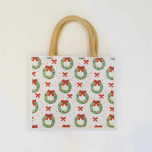 Clara Wreath Gift Tote