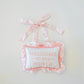 Welcome to the World Ruffle Pillow
