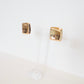 Square Gold Stud