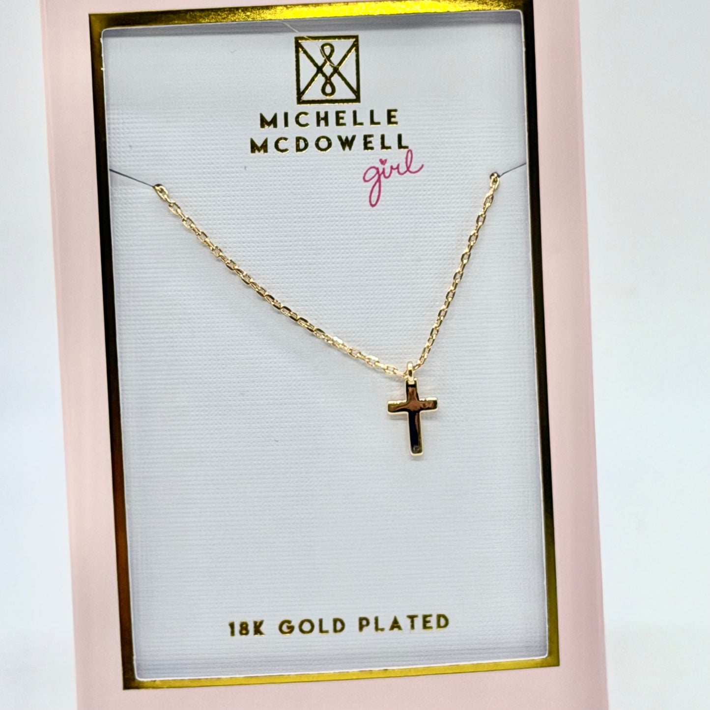 Luxe Little Cross Necklace