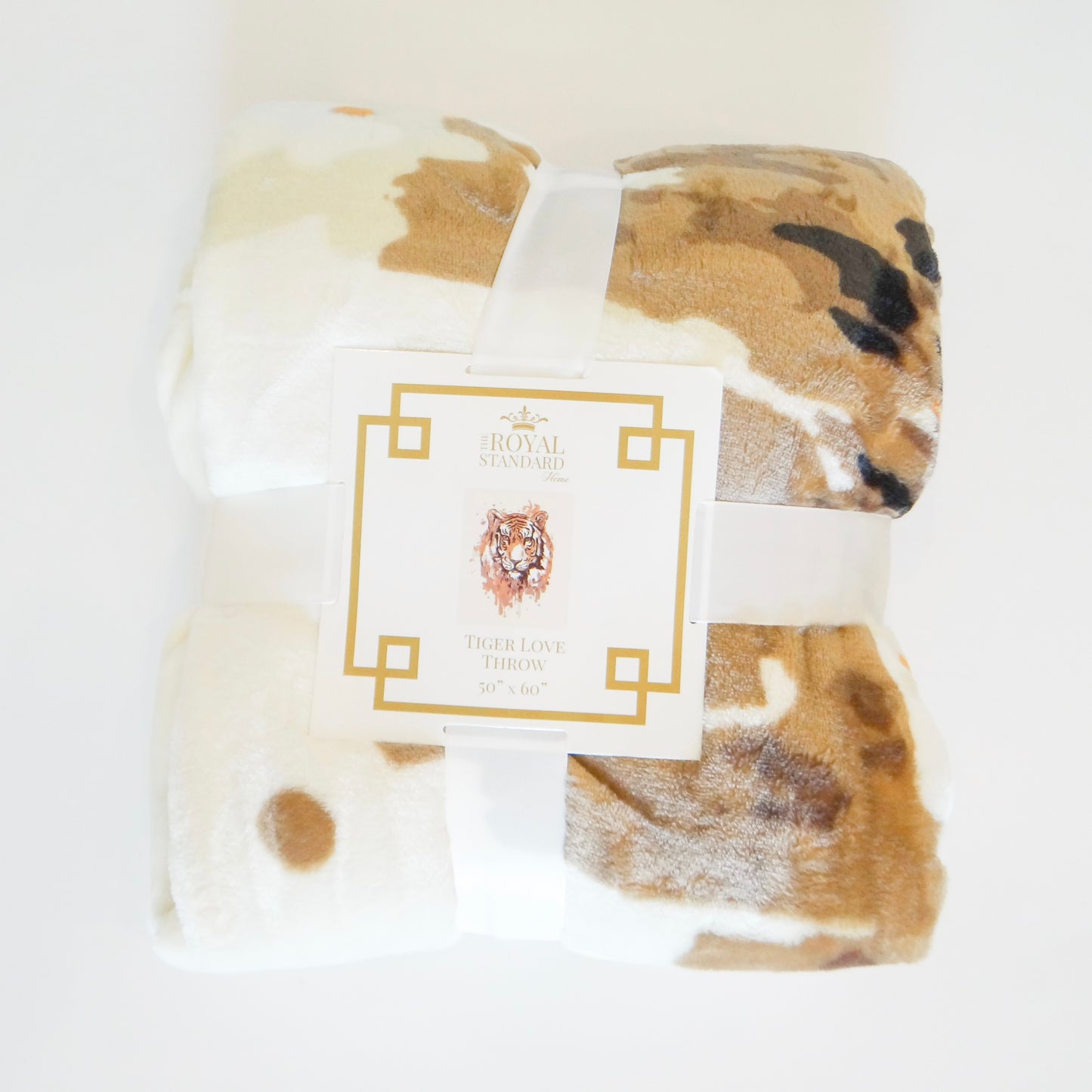 Tiger Love Throw Blanket