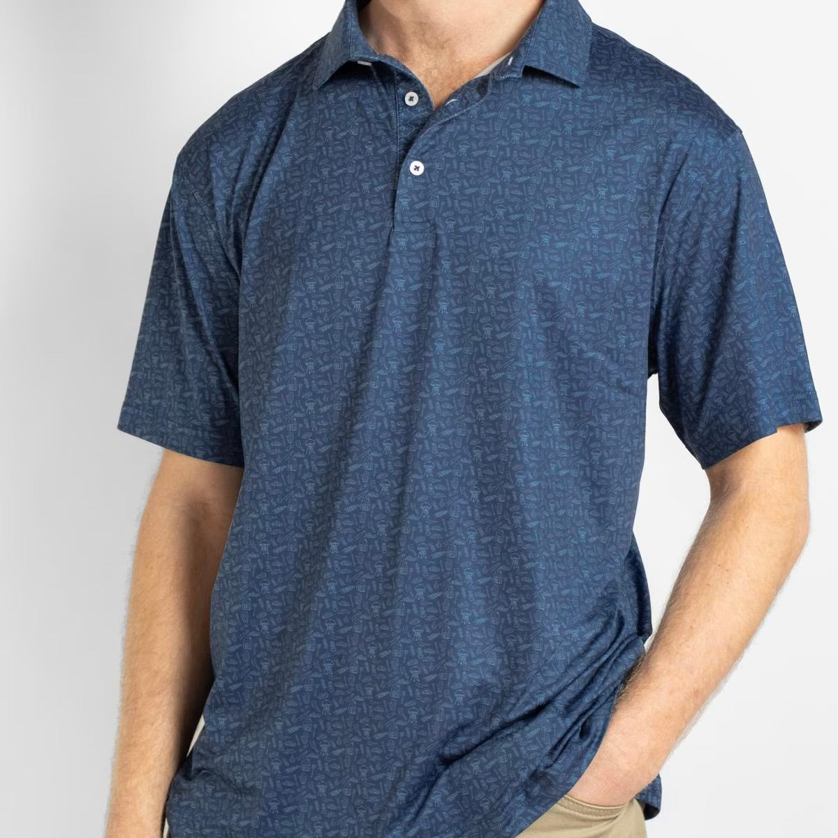 Men's Grill Master Performance Polo