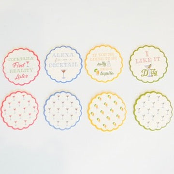 Cocktail First Paper Coaster